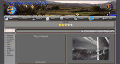 Desktop Screenshot of bororemeteo-live.it